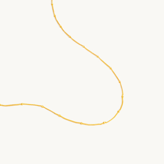 Gold/Silver Pearl Necklace